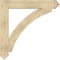 Ekena Millwork Thorton Arts & Crafts Rough Sawn Bracket, Douglas Fir, 6"W x 44"D x 44"H BKT06X44X44THR03RDF - alternate 2